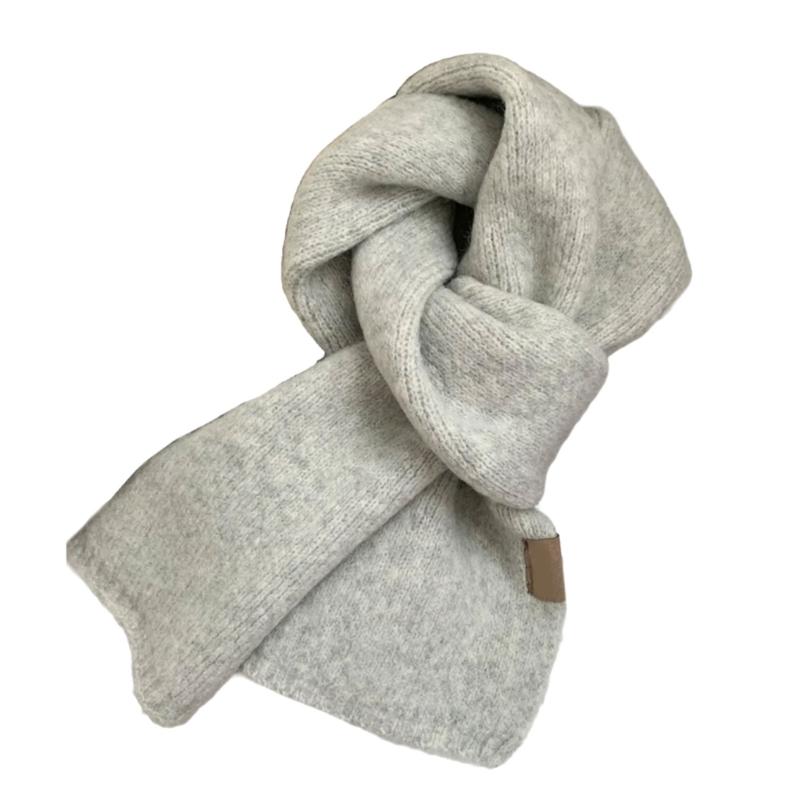 Korean Scarf Lightweight Warm Winter Wear Neck Wrap For Women Men