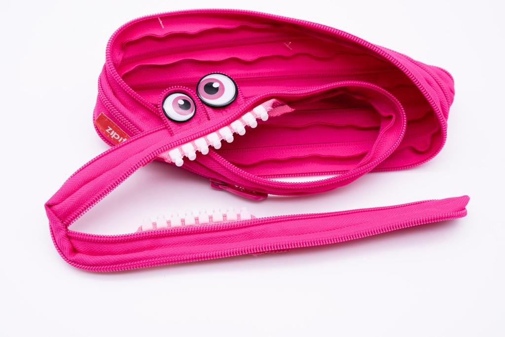 ZIPIT Federmäppchen Bemused Z24000126, Monster, Fuchsia,