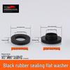 4-Point Silicone Water Heater Gasket - 1 Inch/6-Point Rubber Washer for Pipes and Meters