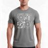 Mountain Bike In Pieces Tshirt Summer Casual Cotton Tee Oversized Streetwear Tops Vintage Graphic Print Unisex Unisex Unisex