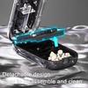 2/3/4-in-1 Pill Cutter Box Food Grade Adjustable Pill Storage Box Waterproof Dustproof Medicine Divider Case