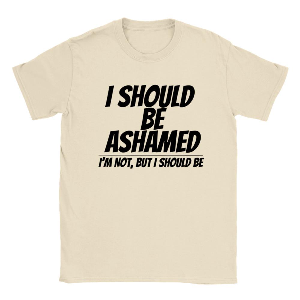 I Should Be Ashamed - Classic Unisex Crewneck T-shirt S разноцветный