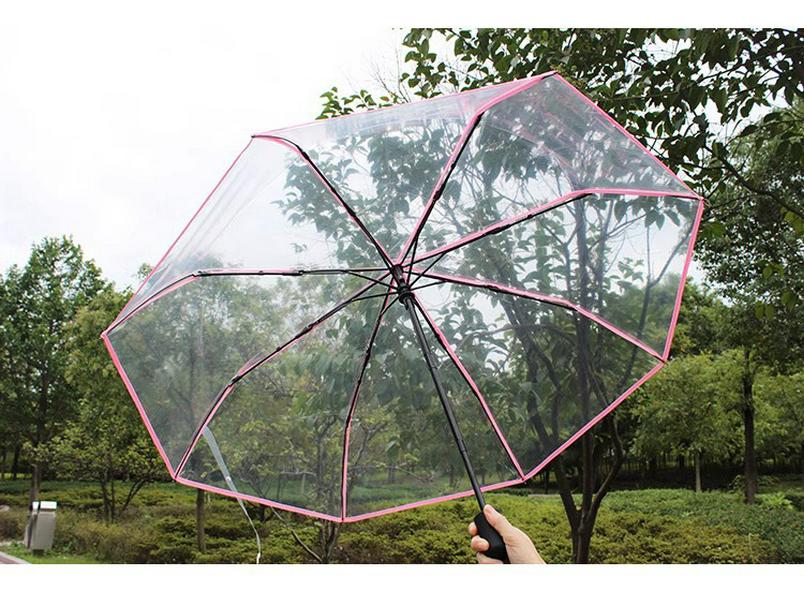 Automatic Double-Canopy Umbrella - Three-Fold, Thickened Design for Couples