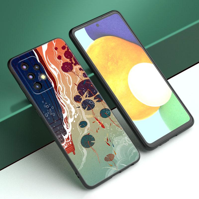 Art Pixel Aesthetic Phone Case For Samsung A04 A21 A30 A50 A52 S A13 A14 A22 A23 A32 A53 A73 5G A11 A12 A31 A33 A51 A70 A71 A72