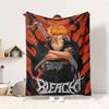 Bleach Art Flannel Blanket Throw Blanket Soft Warm Sofa Bed Camping Car Home Decor Unique Christmas Gift C9301406