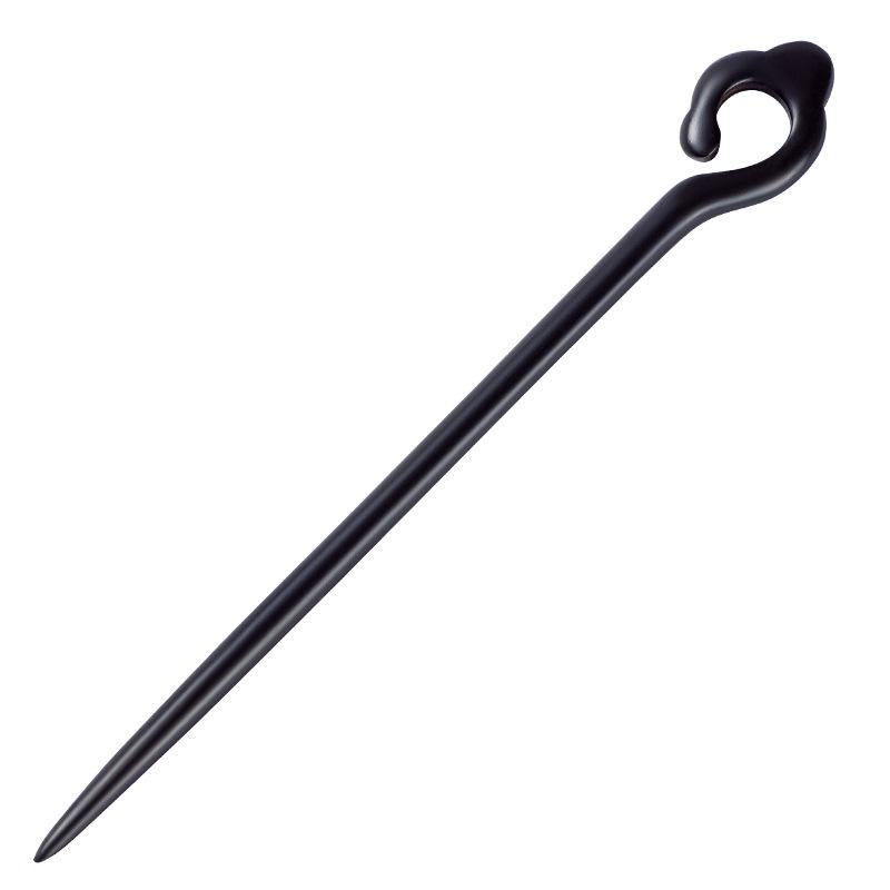 Xiangyun Hairpin: Elegant Ebony Wood Chinese Style Hair Accessory for Women