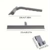 Silicone Multifunctional Shower Squeegee for Shower Doors, Bathrooms, and Car Windows