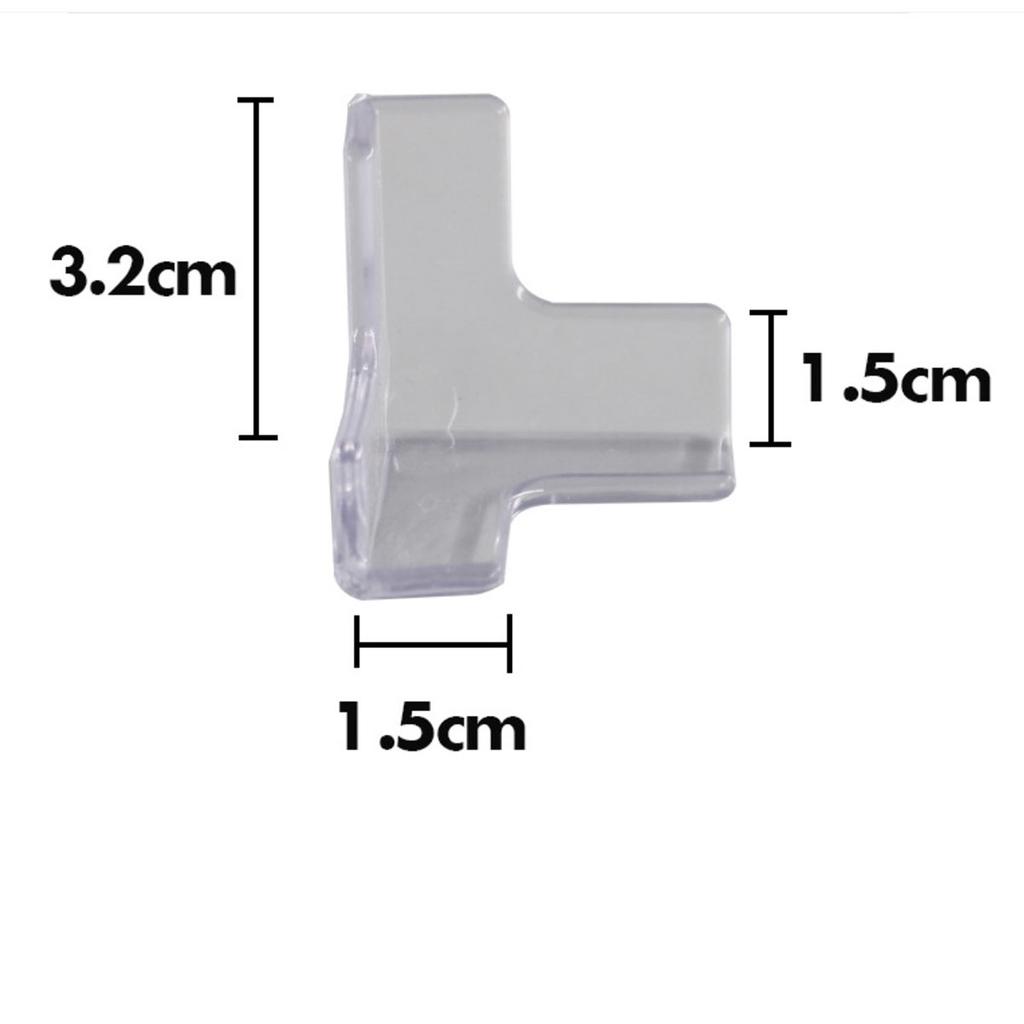 10PCS/4PCS Clear Anti-collision Coffee Table Furniture Corner Protectors Children's Soft Corner Sheathing Living Room Decor