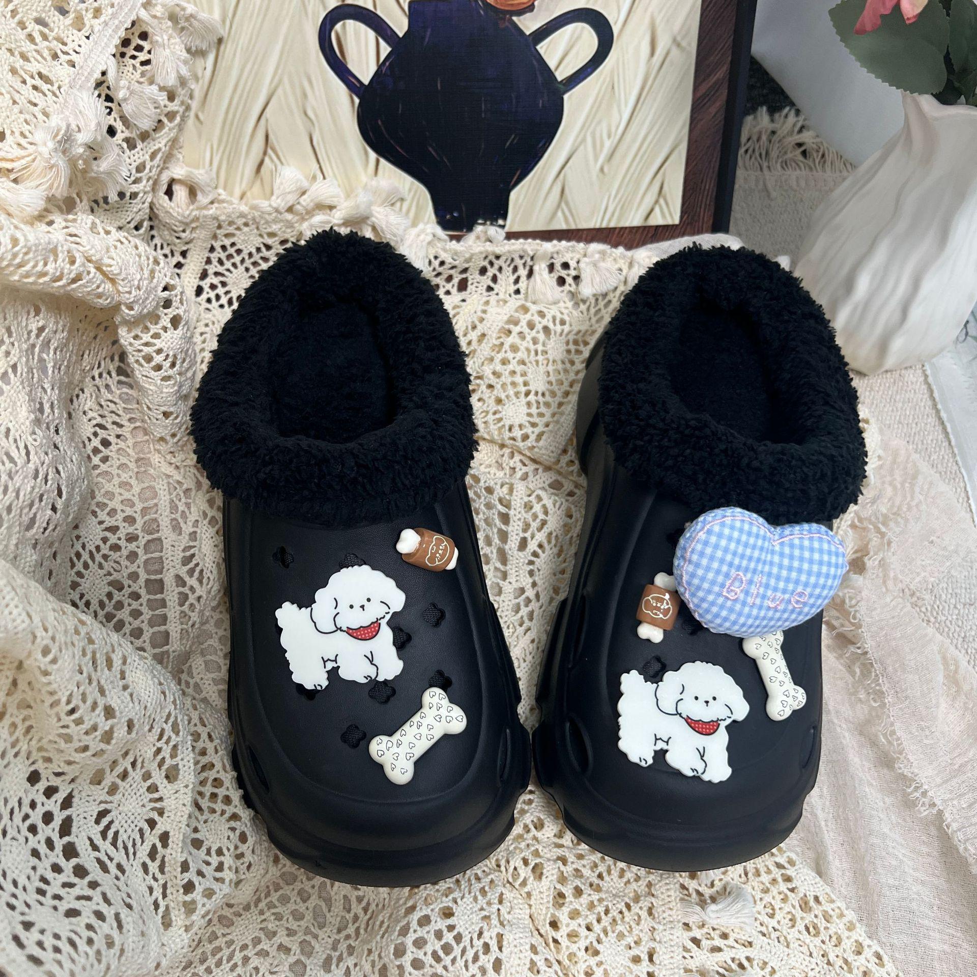 Detachable Plush-Lined Winter Shoe Covers - Cozy & Warm 36-37, cover 230mm