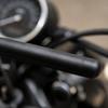 2pcs CNC Machined Clip On Handlebars 37mm Fork Tube Universal Handlebar Pair  For Cafe Racer