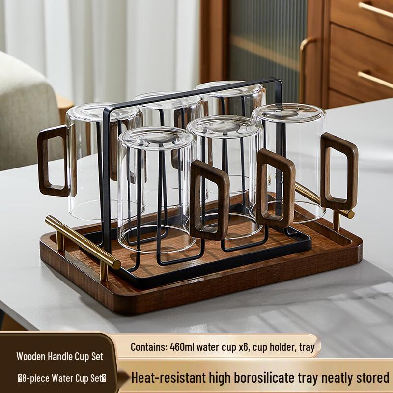 Naijiang High-Temperature Resistant Glass Drinking Set