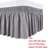 Removable Bed Ruffles Elastic Bed Side Skirt New Bed Skirt  Home
