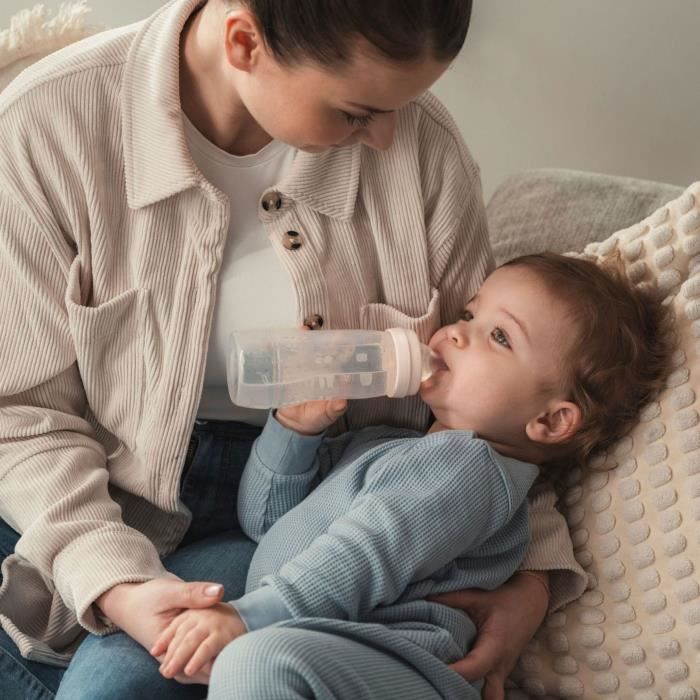 Baby Bottle - MAM BABY - Easy Active - +6 Months - 330 Ml - Teat Flow X - Berry