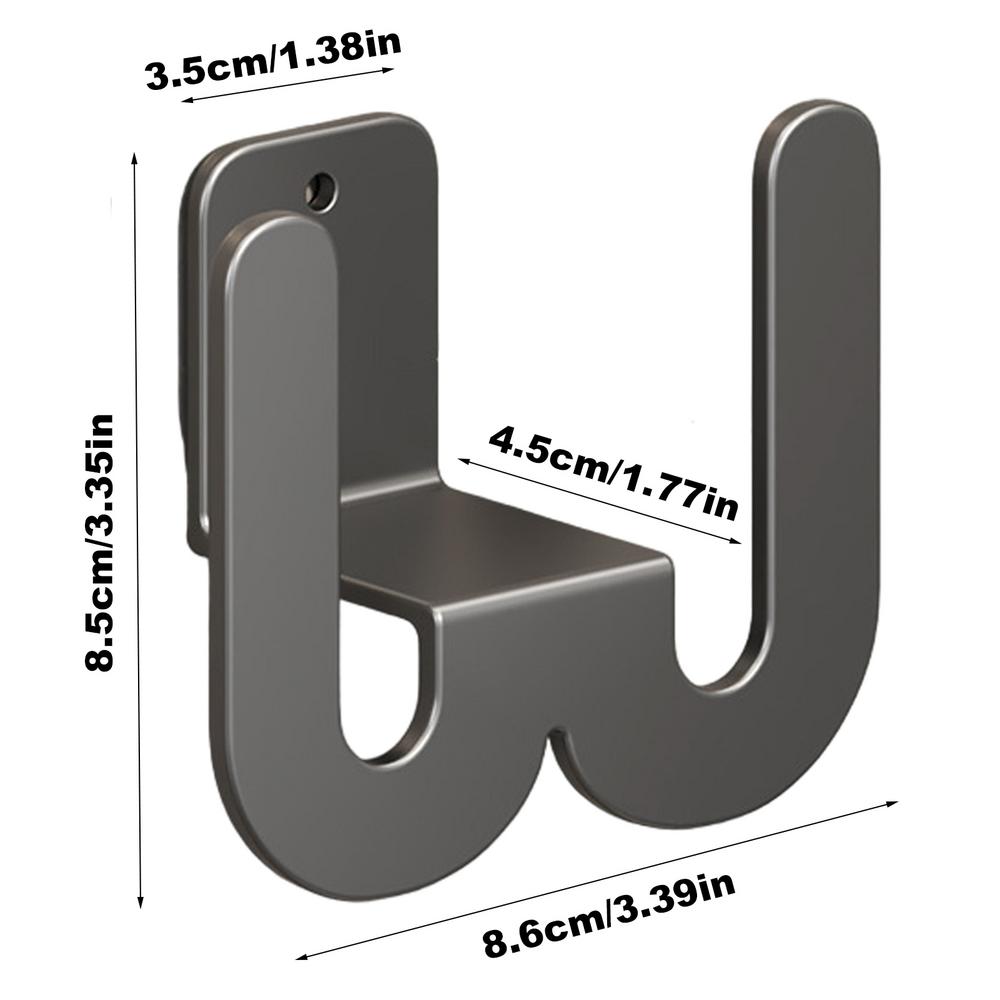 Slipper Rack Wall Mount Perforation-Free Storage Hooks Toilet Drainage Storage Rack Bathroom Wall Storage Sandal Rack Bathroom