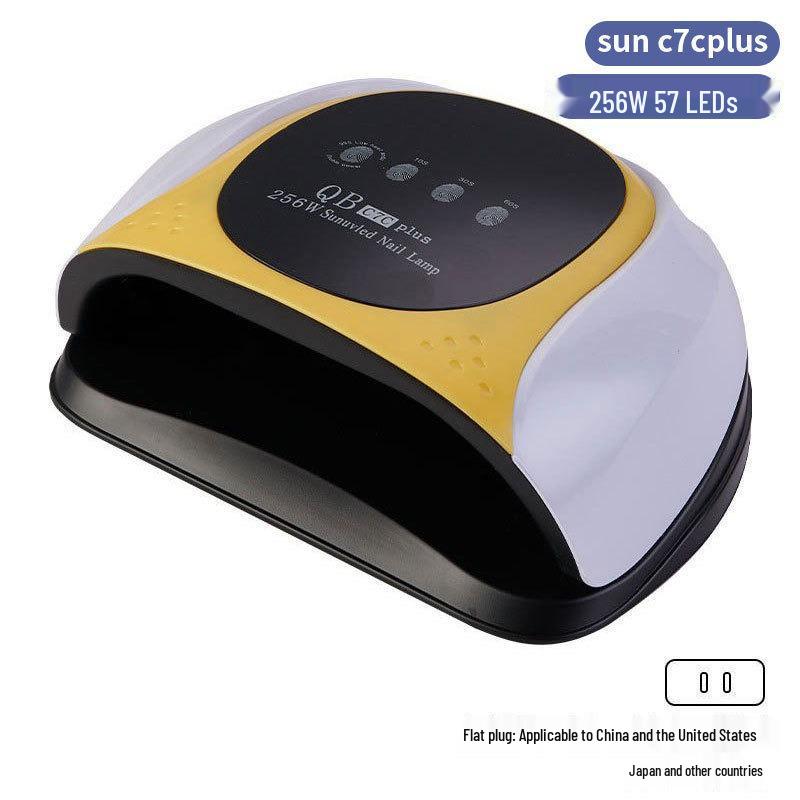 Dazzling 256W LED Nail Curing Lamp, Quick Dry Gel Lamp for Salon Use