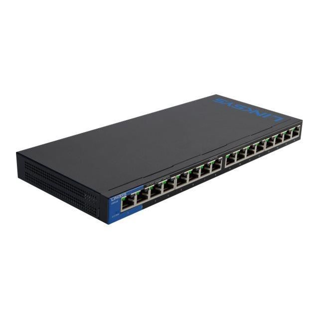 Commutateur - LINKSYS - LGS116 - 16 ports - Gigabit Ethernet - Non géré
