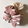 Oar Vintage Velvet Volume Scrunchie[Pink]