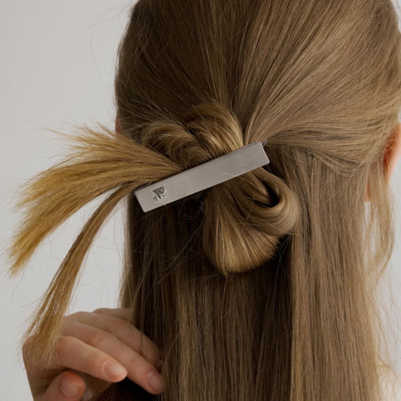 

Jean Paul Clarisse Metal Big Side Clip JP-23-282CC Silver