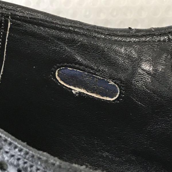 Florsheim Imperial Quality 80s-90s Vintage Long Wingtip 12E 29.5-30.0 Black(USED)