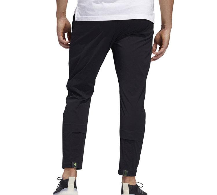 Adidas Knitted Sweatpants Men's Black Moderate Tapered Pants FT2788