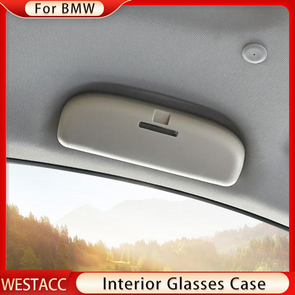 Car Glasses Case Sunglass Sun Glasses Clip Case Holder for BMW X1 E84 2010 - 2015 Storage Box Organizer