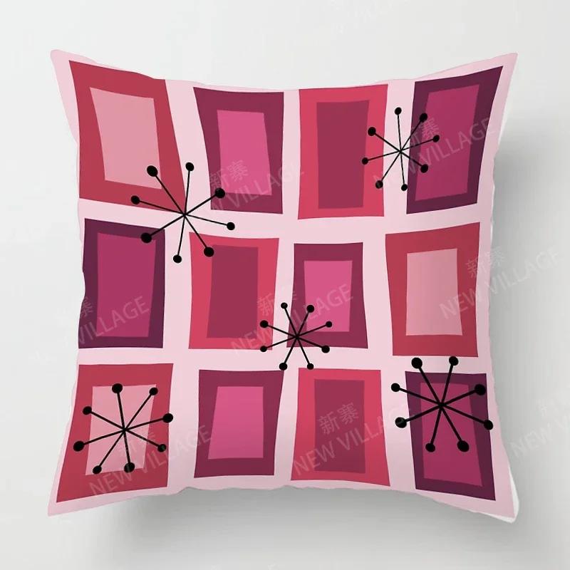 Nordic Fall Home Decor Autumn Throw Pillow Case Sofa Cushion Cover Modern 45x45cm 45*45 50x50 60x60cm 40*40 40x40 Geometry 60*60