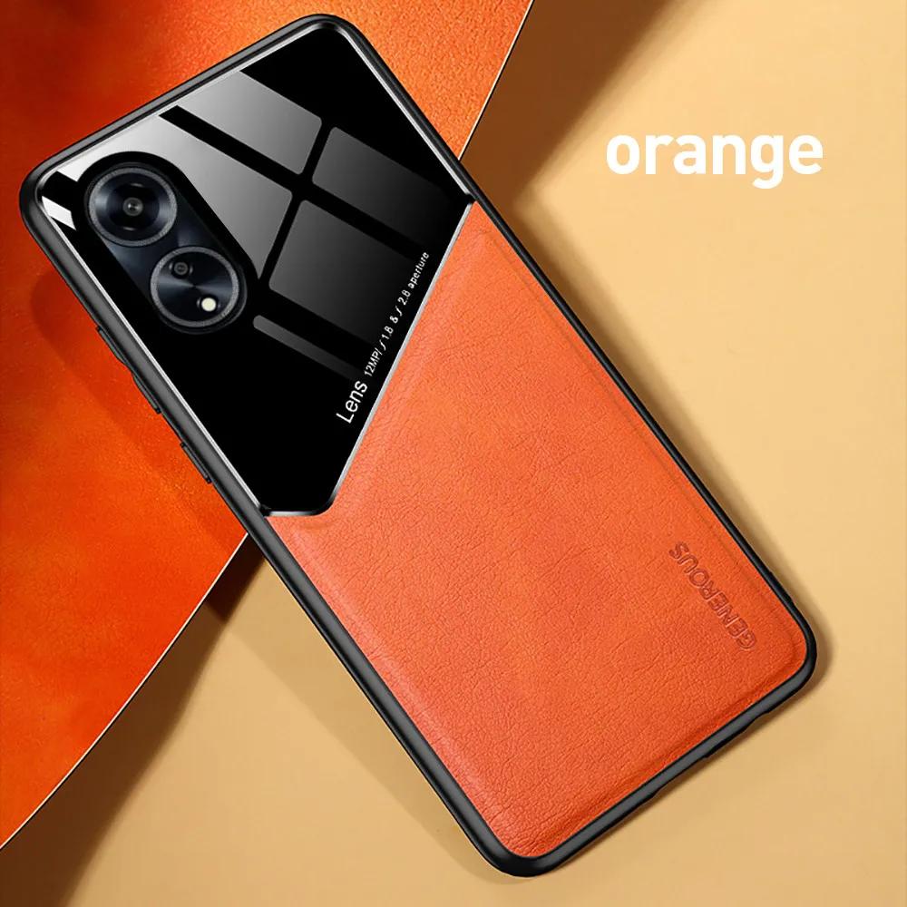 Stoßfest Fall für OPPO A60 A79 A78 A58 A38 A18 A98 5G A77 A57 A57S A76 A16 A16S Schutzhülle magnetische Halter Coque Fundas