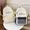 Schoolbag Cute College Schoolbag Female Japanese Ins Plaid Girl Small Fresh Junior High School Backpack Primary and Secondary School Backpack