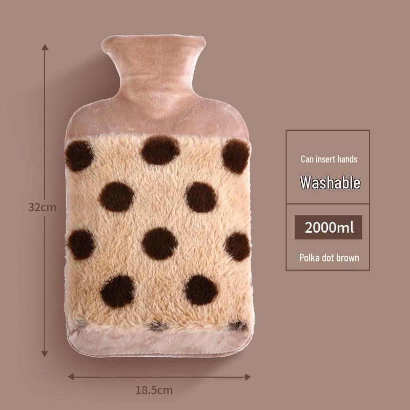 Мультяшная плюшевая грелка с взрывозащищенным вкладышем - Новый стиль для студентов 1L