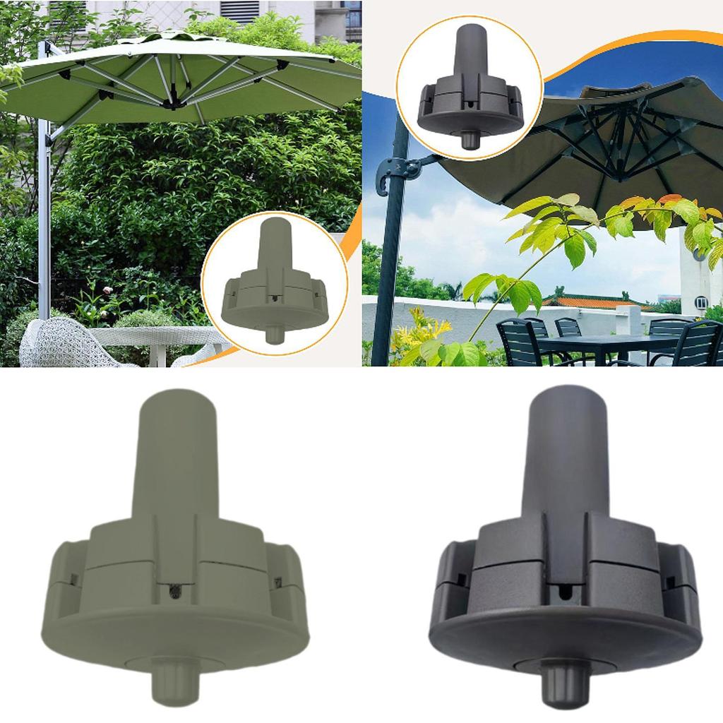 Patio Umbrella Lower Tray Attachment Parasol Parts for Terrace Bar Outdoor