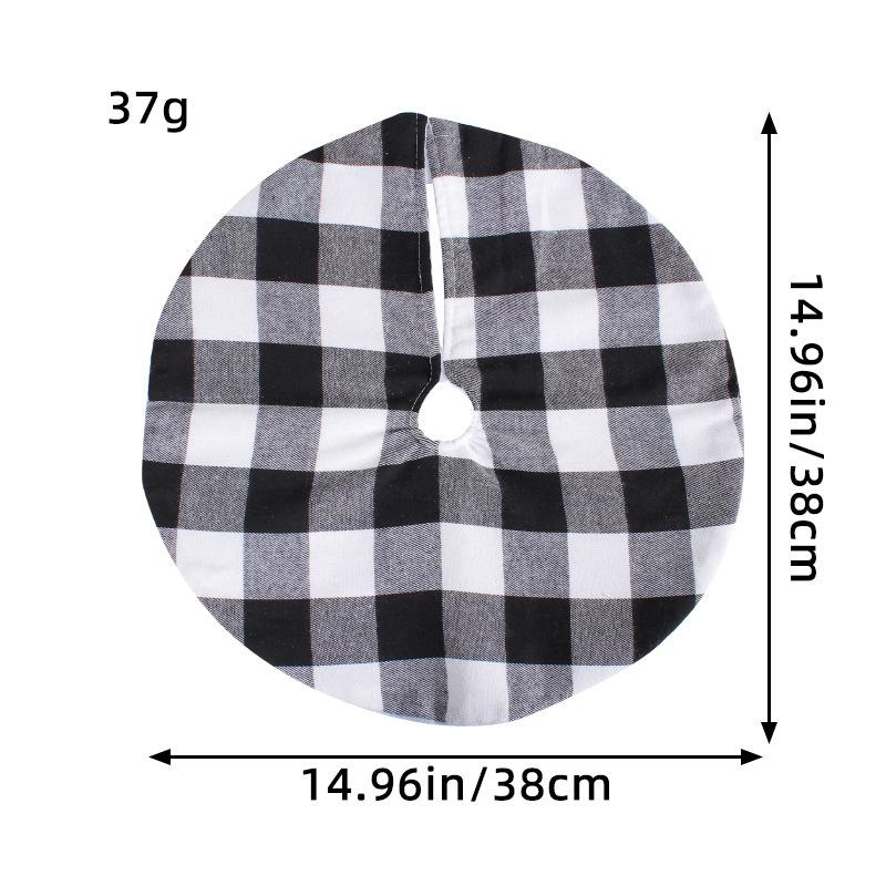 Cangyan Mini Christmas Tree Skirt - 2023 Desktop Decoration