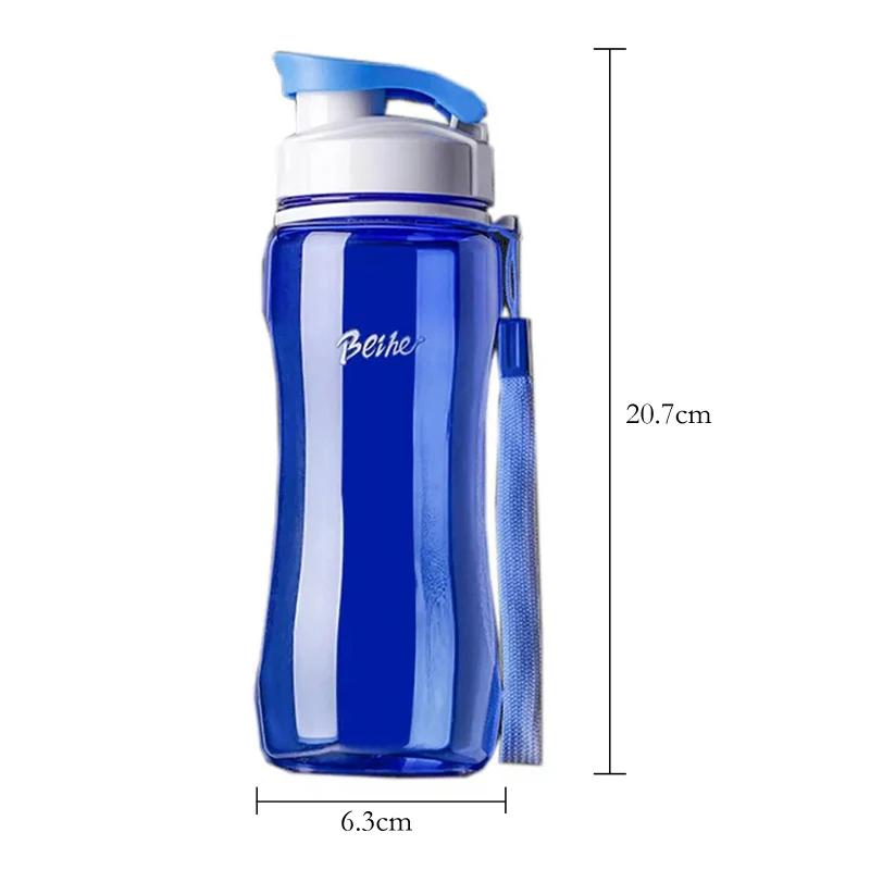 560ml Water Bottle Kids School Drinking Bottle Water Plastic Sports Water Bottler for Children Camping Travel Outdoor Drinkware