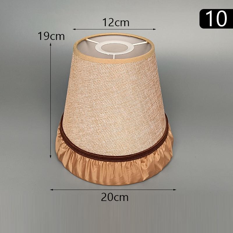 

Nordic Style Fabric Chandelier Lamp Shade E27 Lampshade Ceiling Lamp Cover Shade + Lens Hood Pendant Light Cover Replacement