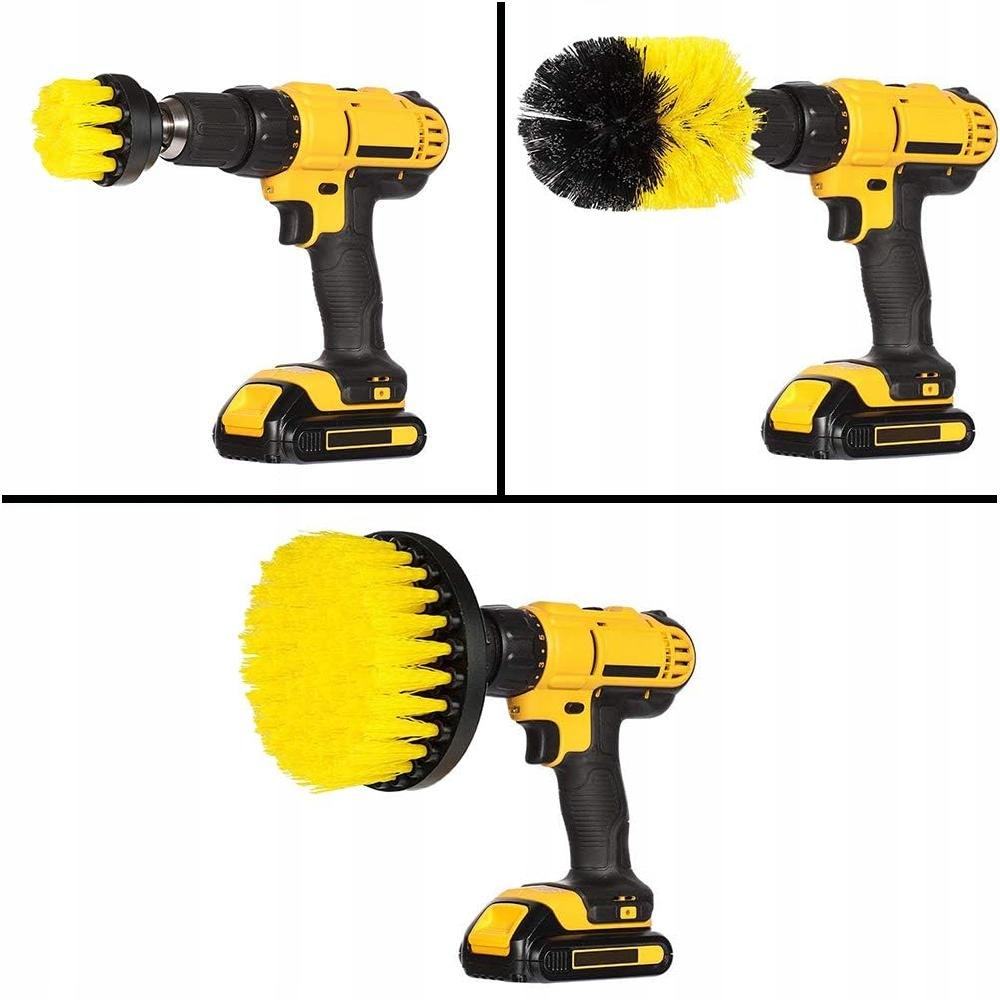 Cleaning Brushes for Drill Screwdriver Pads