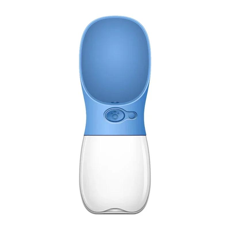 350ml/550ml Portable Dog Water Bottle Bowl Outdoor Walking Puppy Pet Travel Water Bottle Cat Drinking Bowl Dogs Supplies