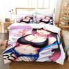 Hana Yomeguri Anime Bedding Set Single Twin Full Queen King Size Kawaii Duvet Cover Sets for Adult Kid Bedroom