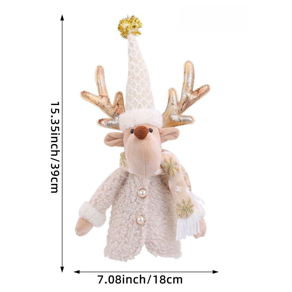 1pc Wine Bottle Cover Christmas Santa Claus Cute Red Wine Bottle Decor Festive Table Decoration for Holiday Season