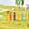 Fargerikt Tregjerde Søt Levende Mini Ornament Landskapsforming Tregjerde for Sukkulenter Potteblomster