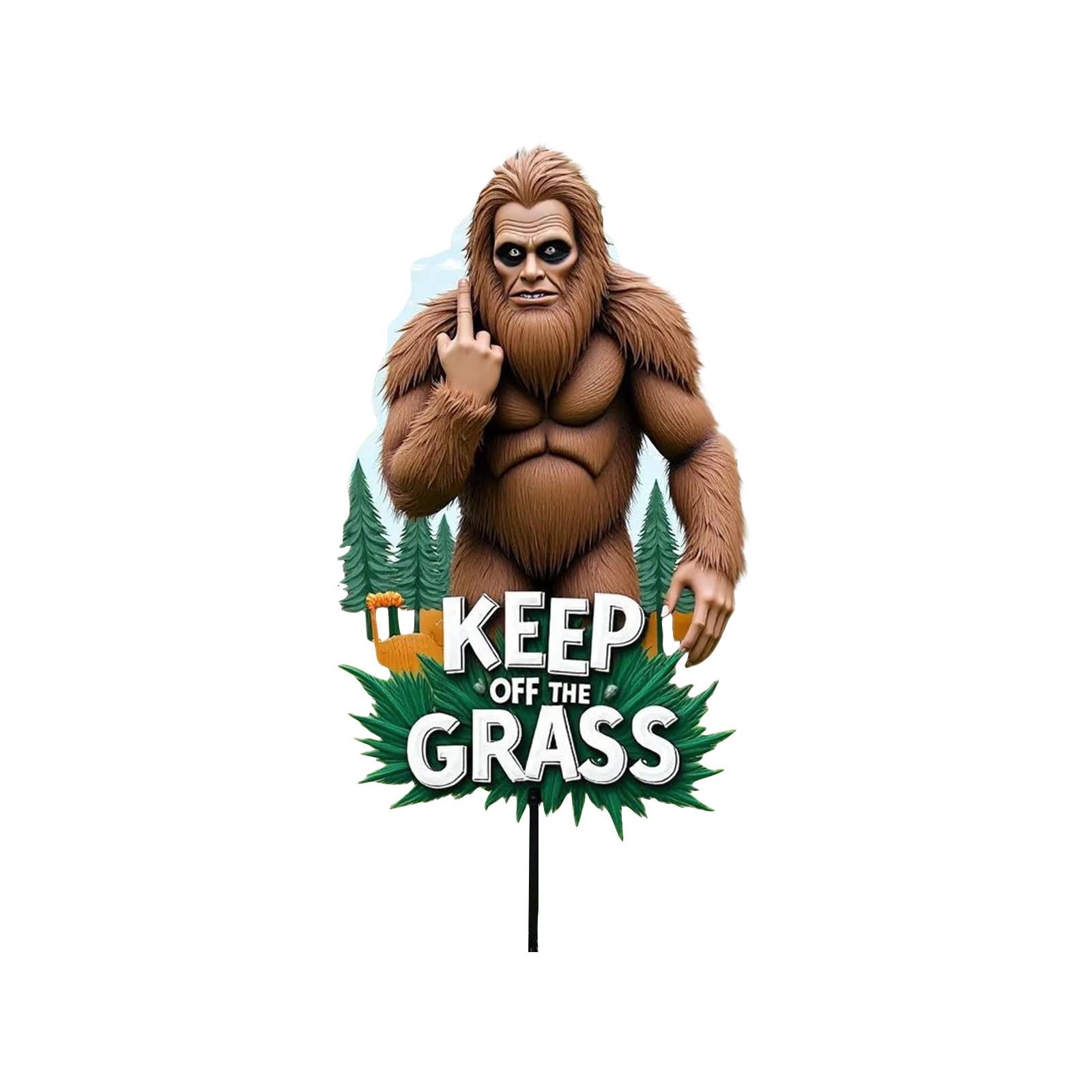 

Знак-обманка «Орангутан», интересное украшение для сада, подходит для дворов, запрещено выходить One Size