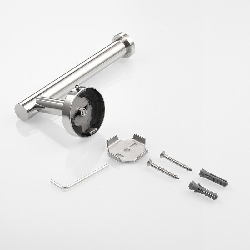 Brushed Gold 304 Stainless Steel Bathroom Paper Towel Holder Wall Mounted Toilet Roll Holder Toilet Paper Holder Tissue Box