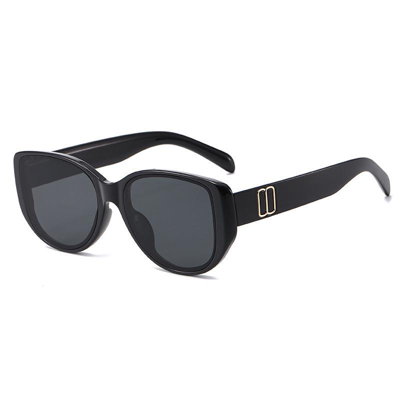 Trendy Korean G-Style Sunglasses for Men & Women, Slimming Big Face Anti-UV