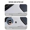Car Personalized Decor Sticker Silver Shield Shape Emblem For Jeep Cherokee Patriot Liberty Wrangler JK JL Commander ALZ1