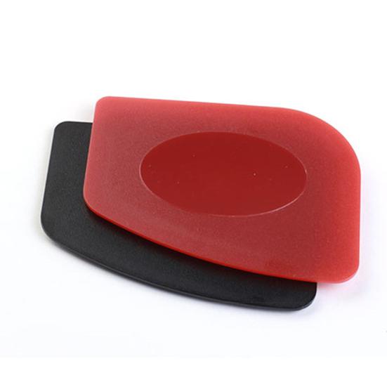 1 Set Grill Pan Scraper Non-slip Fadeless PC Dishwasher Safe Pan Cleaning Scraper for Glass