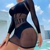 Women's Lingerie Costumes Women's Underwear Fishnet Lingerie See Through One Piece Outfits Clubwear Bodydress