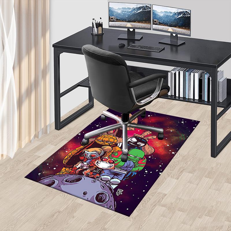 Groot Friends Space Carpet For Playroom Bedroom Living Room Sofa Home Decorkids Game Area Rug Nonslip Floor Mat