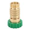 Water Pressure Regulator 50 To 55 PSI 3 4 Inch Thread Brass Inline Water Pressure Reducer for Camping Vehicle Trailers