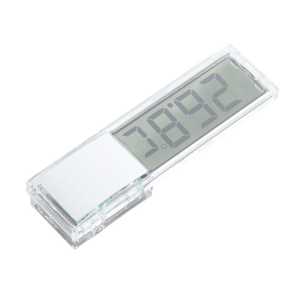 Aquarium Thermometer 3D LCD Electronic Transparent Digital Fish Tank Thermometer for Water Temperature Measurement