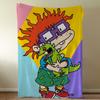 R-RugratS-ES Cartoon TV Blanket Throw Super Cosy Plush Living Room Sofa Couch Childish Birthday Gifts
