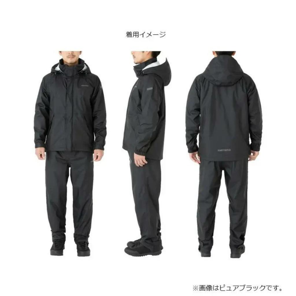 SHIMANO DS Basic Suit Pure Black 2XL RA-027Q