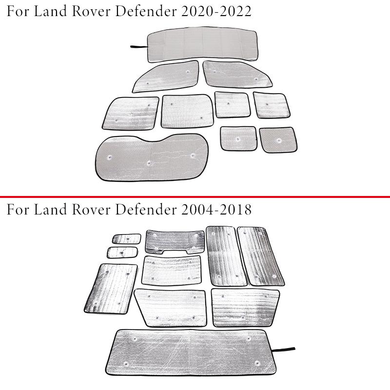 For Land Rover Defender 110 130 2004-2022 Car Front Windscreen Cover Full Window Glass Sun Protection Parasol Auto